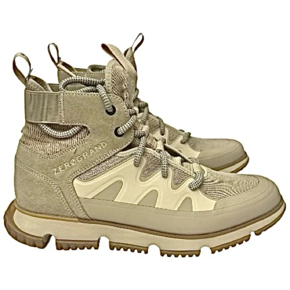 Cole Haan 4.Zerogrand City Trekker Boot Men’s Size 10 Medium Beige New